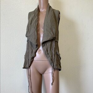 Elodie Olive Green Vest